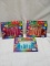 Lot of 3 Assorted Color Non-Toxic Squashies Sensory Toys for Ages 5+