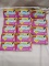 Qty 14 Chewy Lemonhead Berry Awesome 0.8oz