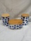 Ceramic Canister 3pc Set with lids