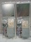 Qty 2 Stick On Mirror & Shower Caddy Set