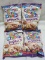 4 Cinnamon Toast Crunch Popcorn Snacks 2.25oz Bags