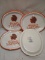 Qty 4- 10ct Paper Plates 12” x 10”