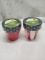 Qty 2 Patriotic Citronella Candles