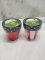 Qty 2 Patriotic Citronella Candles