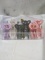 Case of 6 Assorted Color Claw Clips