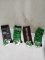 4 Pairs of Assorted Print Sports Theme Crew Socks
