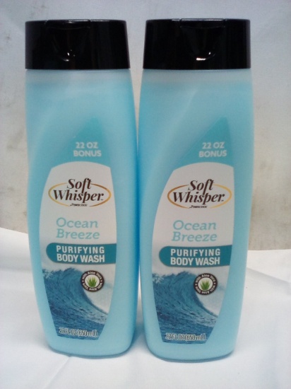 Qty 2 Ocean Breeze Purifying Body Wash 22oz