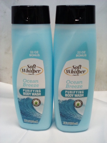 Qty 2 Ocean Breeze Purifying Body Wash 22oz