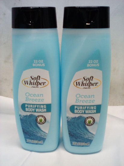 Qty 2 Ocean Breeze Purifying Body Wash 22oz