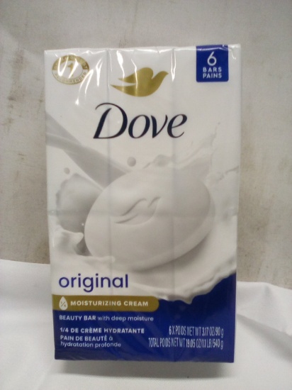 Dove Original Beauty Bar with Deep Moisture 6 pack