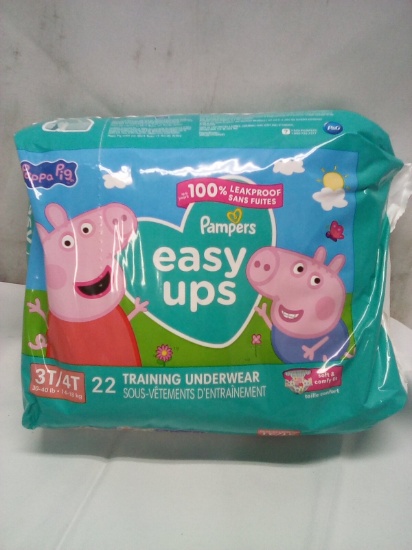 Pampers Easy Ups Training Underwear 3T/4T 22ct