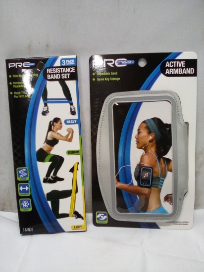 Active Armband/ Resistance Band Set 3 Pack