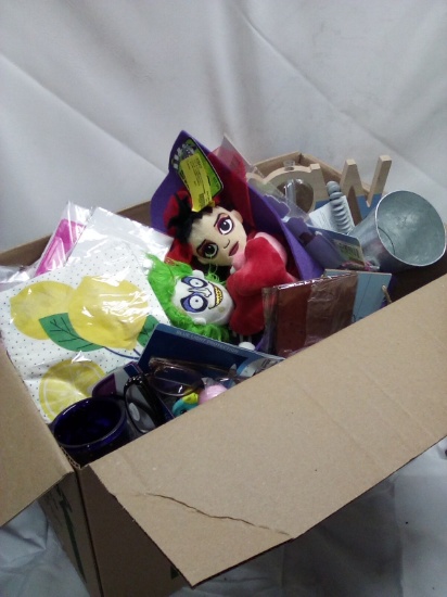 Full 12.25”x20.5”x14.5” Box of Misc. Small Lot Inventory