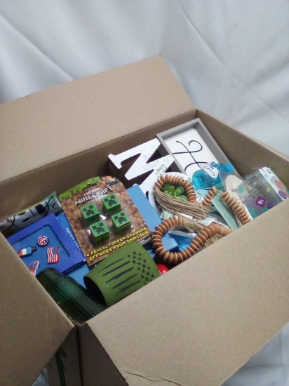 Full 12.25”x20.5”x14.5” Box of Misc. Small Lot Inventory