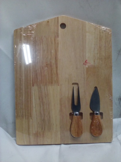 TrueLiving Cheese Board w/ Utensils