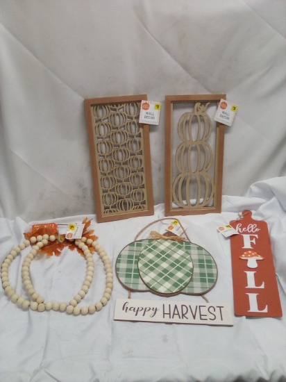 Lot of 5 Assorted Perfect Harvest Wall Decor
