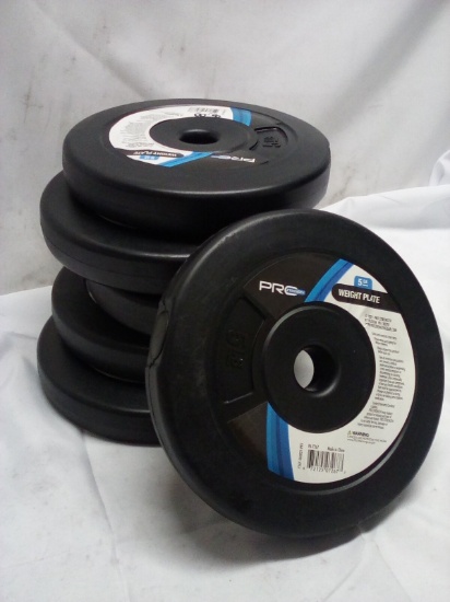 Set of 6 ProStrength 5Lbs Weight Plates
