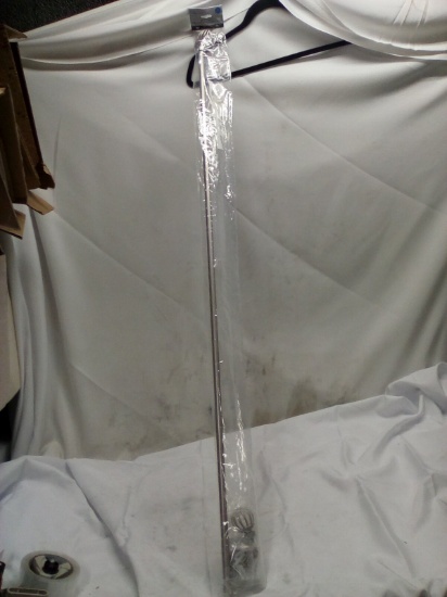 Mainstays 48-84” Decorative Nickel Finish Curtain Rob