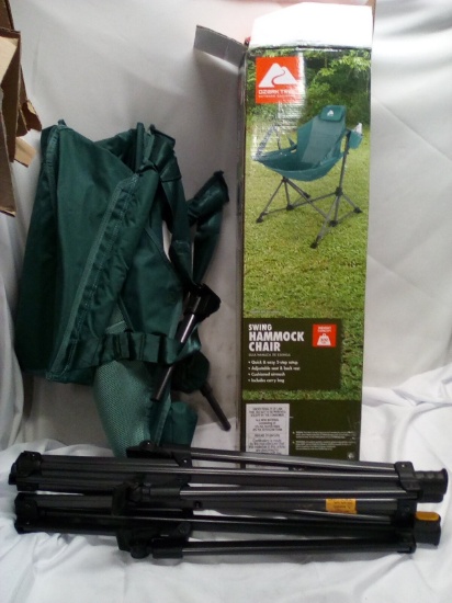Ozark Trail 300Lbs Capacity Swing Hammock Chair- MSRP $59.87