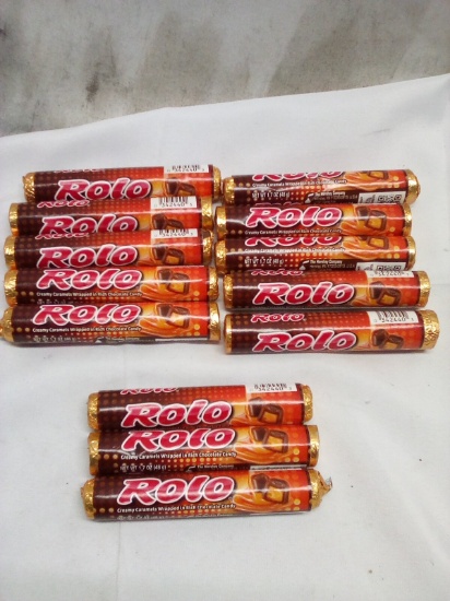 13 Rolls of Rolo Caramel Chocolate Snacks