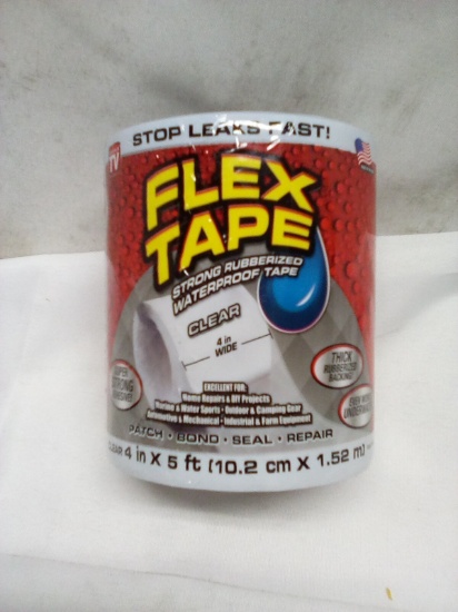 Flex Tape Clear 4” x 5ft