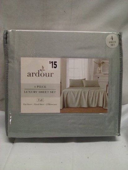 Ardour 4Pc Luxury Full Size Sheet Set