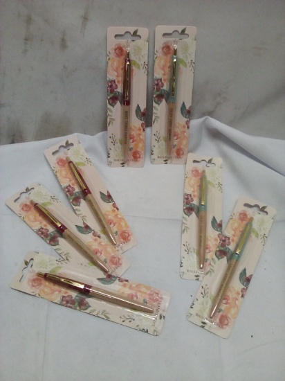 Lot of 7 Assorted Inspirational Quote Ballpoint Pens