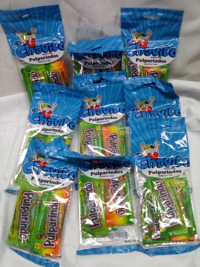 Qty 9 Pulparindos Tamarind Flavored Pulp Candy