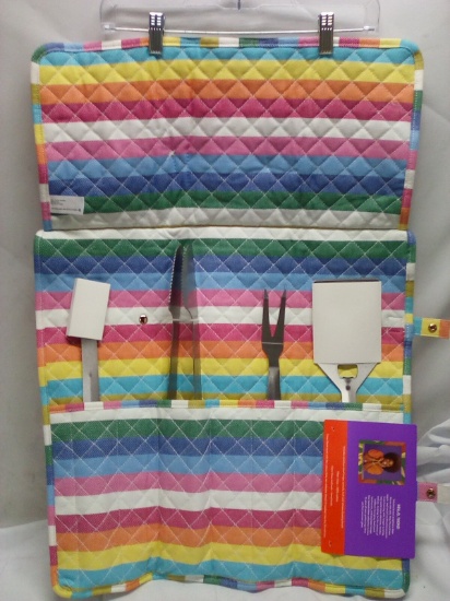 4pc Grill Tool Set With Carrying Case