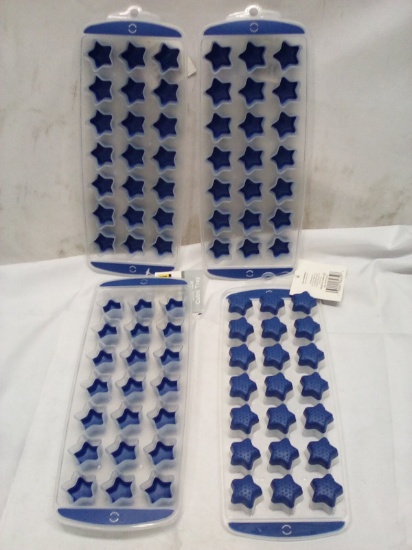 Qty 4 Star Ice Cube Tray