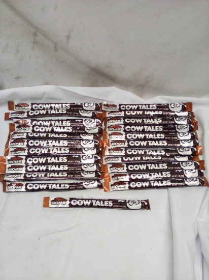 Lot of 23 Brownie Cow Tales Caramel Snacks
