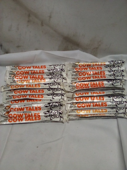 Lot of 22 Original Cow Tales Caramel Snacks