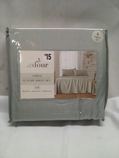Ardour 4Pc Luxury Full Size Sheet Set