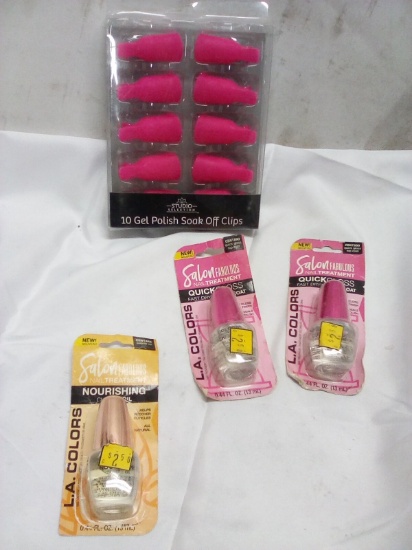 4Pc Nail Care Lot