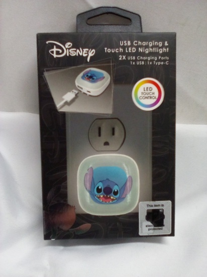 Disney USB Charging and Touch LED Nightlight- Stitch