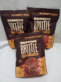 Qty 3 Brownie Brittle Chocolate Chip 5oz