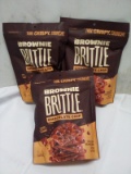 Qty 3 Brownie Brittle Chocolate Chip 5oz