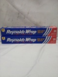 Qty 2 Reynolds Wrap Heavy Duty 55 Sq Ft Aluminum Foil