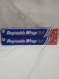 Qty 2 Reynolds Wrap Heavy Duty 55 Sq Ft Aluminum Foil