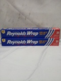 Qty 2 Reynolds Wrap Heavy Duty 55 Sq Ft Aluminum Foil