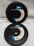 Qty 2- 5lb Weight Plates