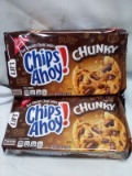 Qty 2 Chips Ahoy Chunky Chocolate Chip Cookies 11.75oz