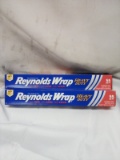 Qty 2 Reynolds Wrap Heavy Duty 55 Sq Ft Aluminum Foil