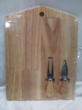 TrueLiving Cheese Board w/ Utensils