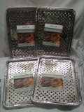 Qty 4 BBQ Grill Foil Drip Pans 2pk