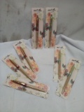 Lot of 7 Assorted Inspirational Quote Ballpoint Pens