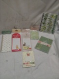 7Pc Assorted Stationary, Notebook, Sticky Notes, Planner, Etc.
