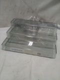 Brightroom 13.5-24.25”x10”x4.75” Expandable 3-Tier Shelf