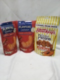 Qty 2 Cinnamon & Brown Sugar Cashews 5oz/ Kettle Glazed Candied Pecans 4oz