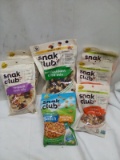 Qty 7 Snak Club Lot Trail Mix / Toasted Corn